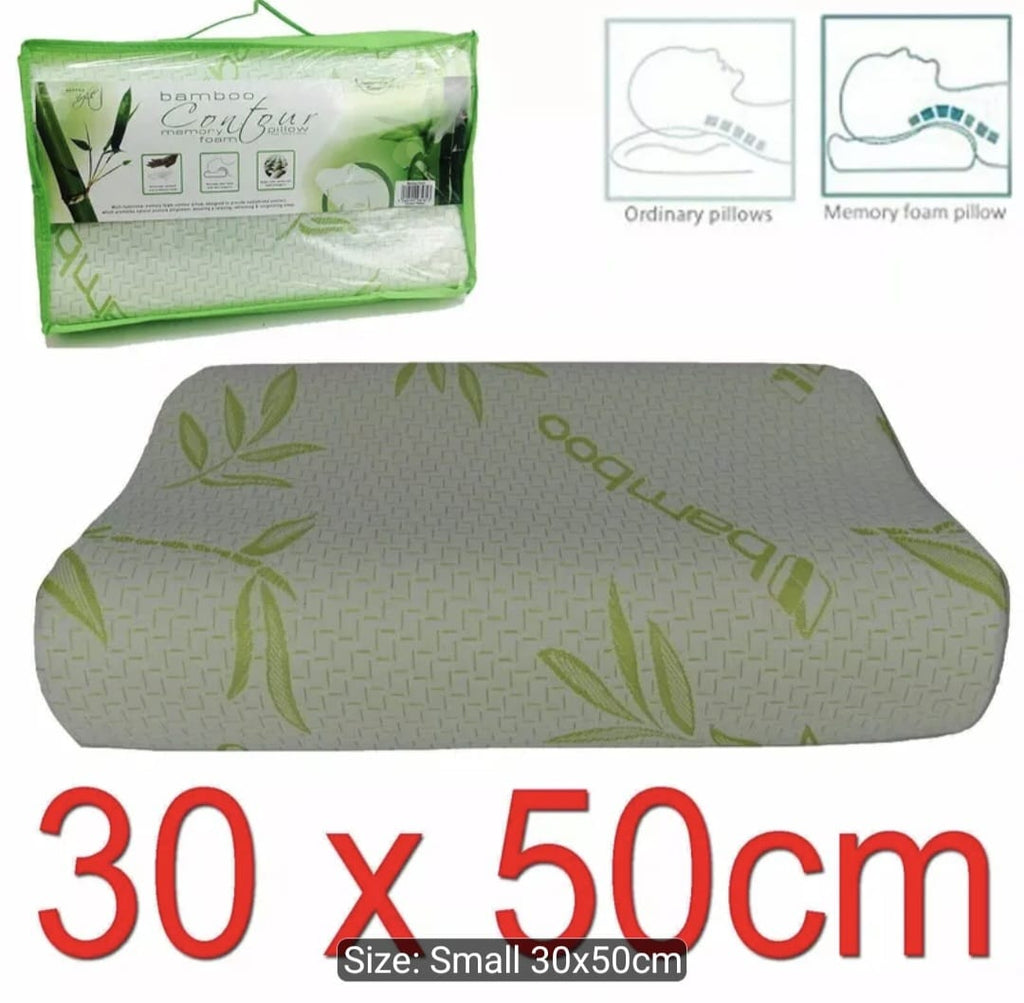 Bamboo Memory Foam Contour Pillow