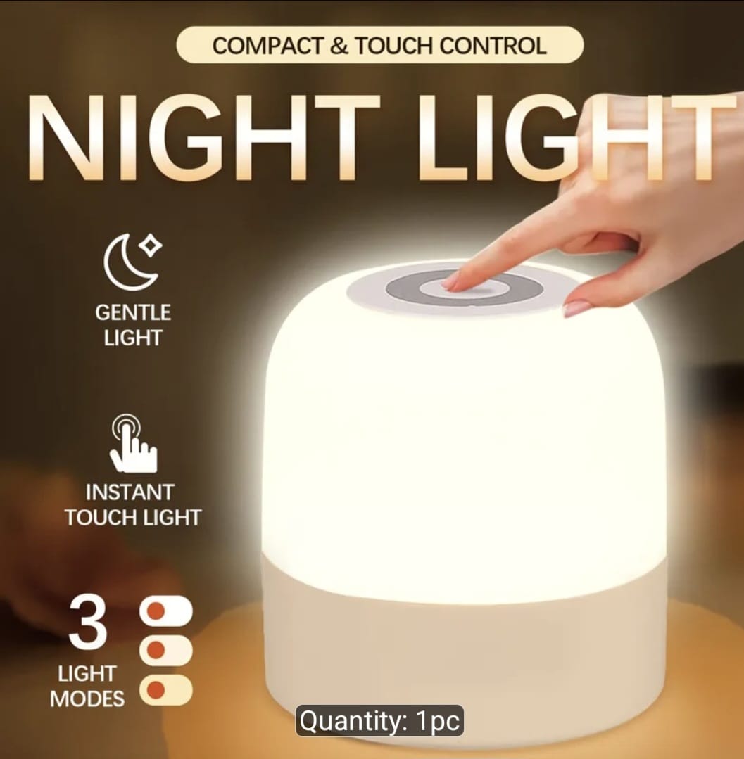Portable LED Touch Desk Lamp USB-C Rechargeable