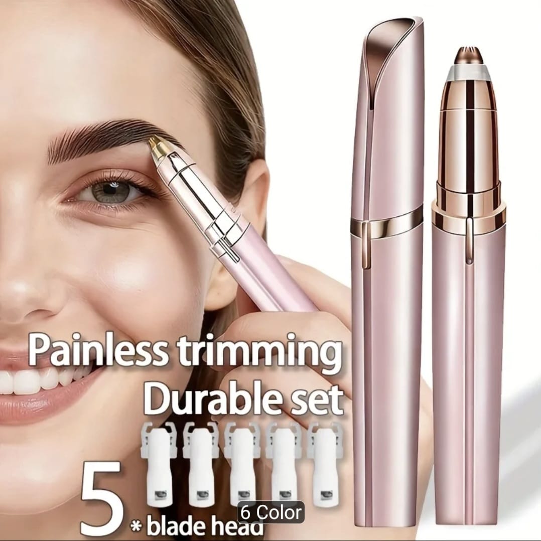 Portable Rechargeable Electric Eyebrow & Bikini Trimmer