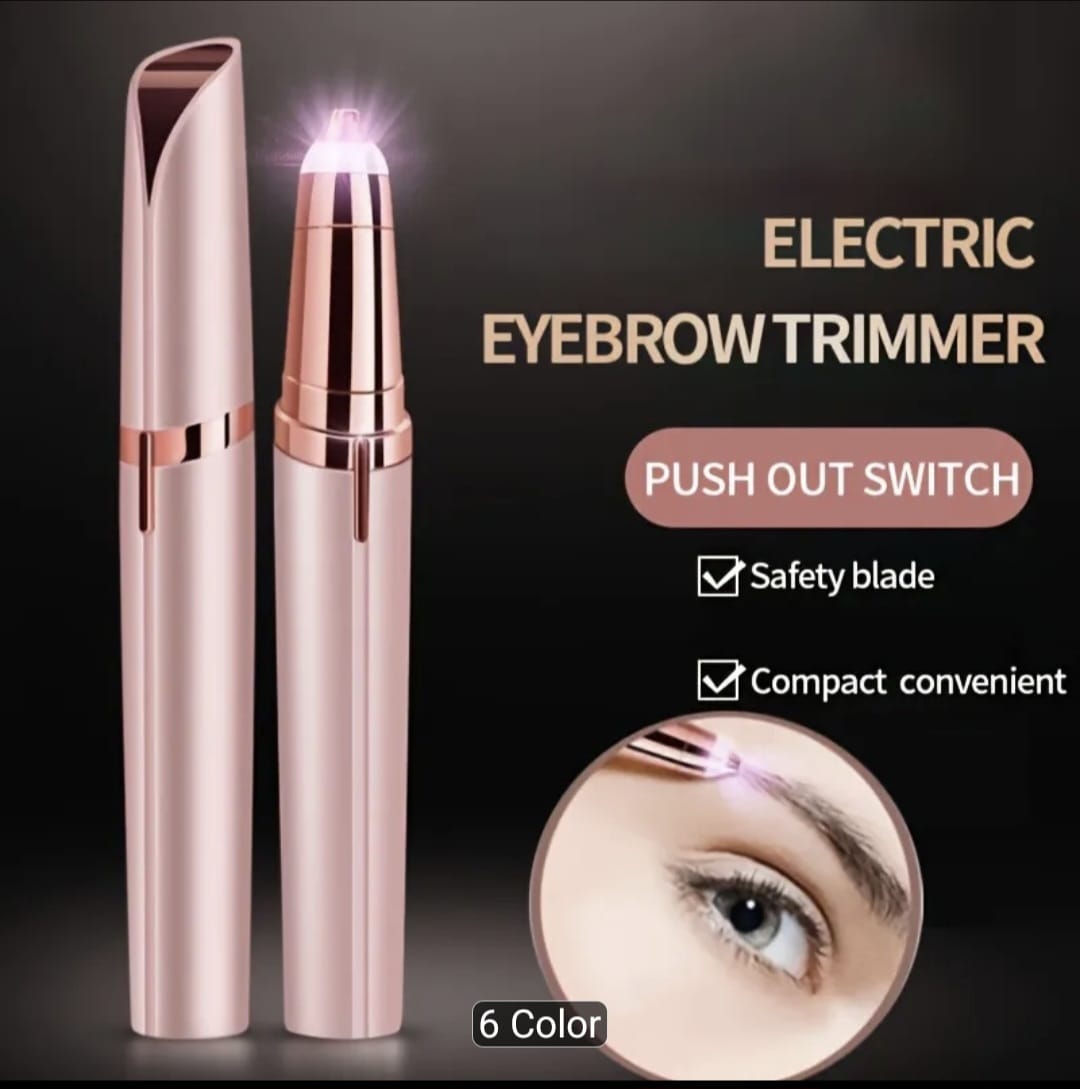 Portable Rechargeable Electric Eyebrow & Bikini Trimmer