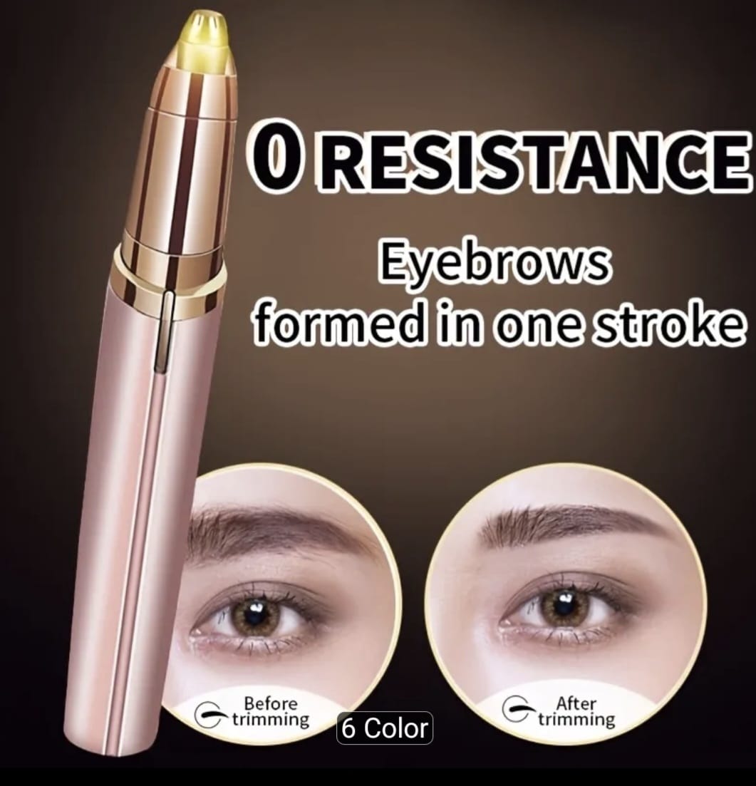 Portable Rechargeable Electric Eyebrow & Bikini Trimmer