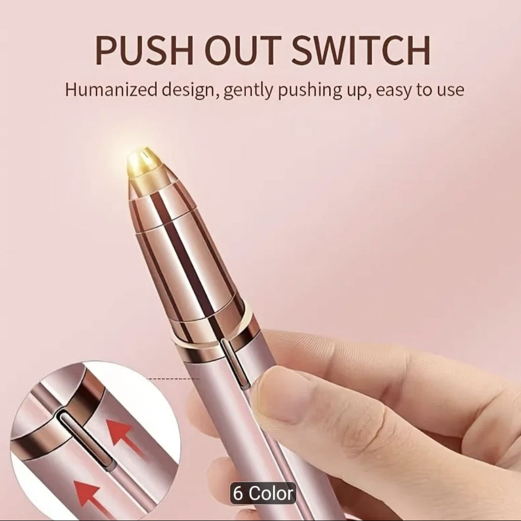 Portable Rechargeable Electric Eyebrow & Bikini Trimmer
