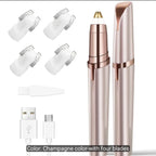 Portable Rechargeable Electric Eyebrow & Bikini Trimmer