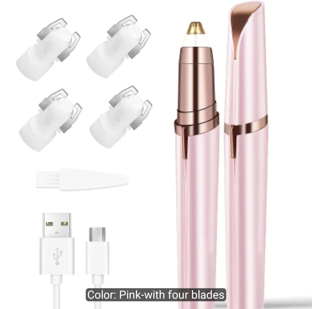 Portable Rechargeable Electric Eyebrow & Bikini Trimmer