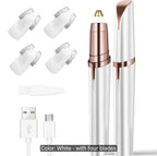Portable Rechargeable Electric Eyebrow & Bikini Trimmer