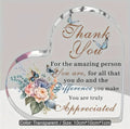 Inspirational Quotes Desk Decor Plaque