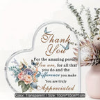 Inspirational Quotes Desk Decor Plaque