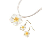 Bohemian Plumeria Jewelry Set