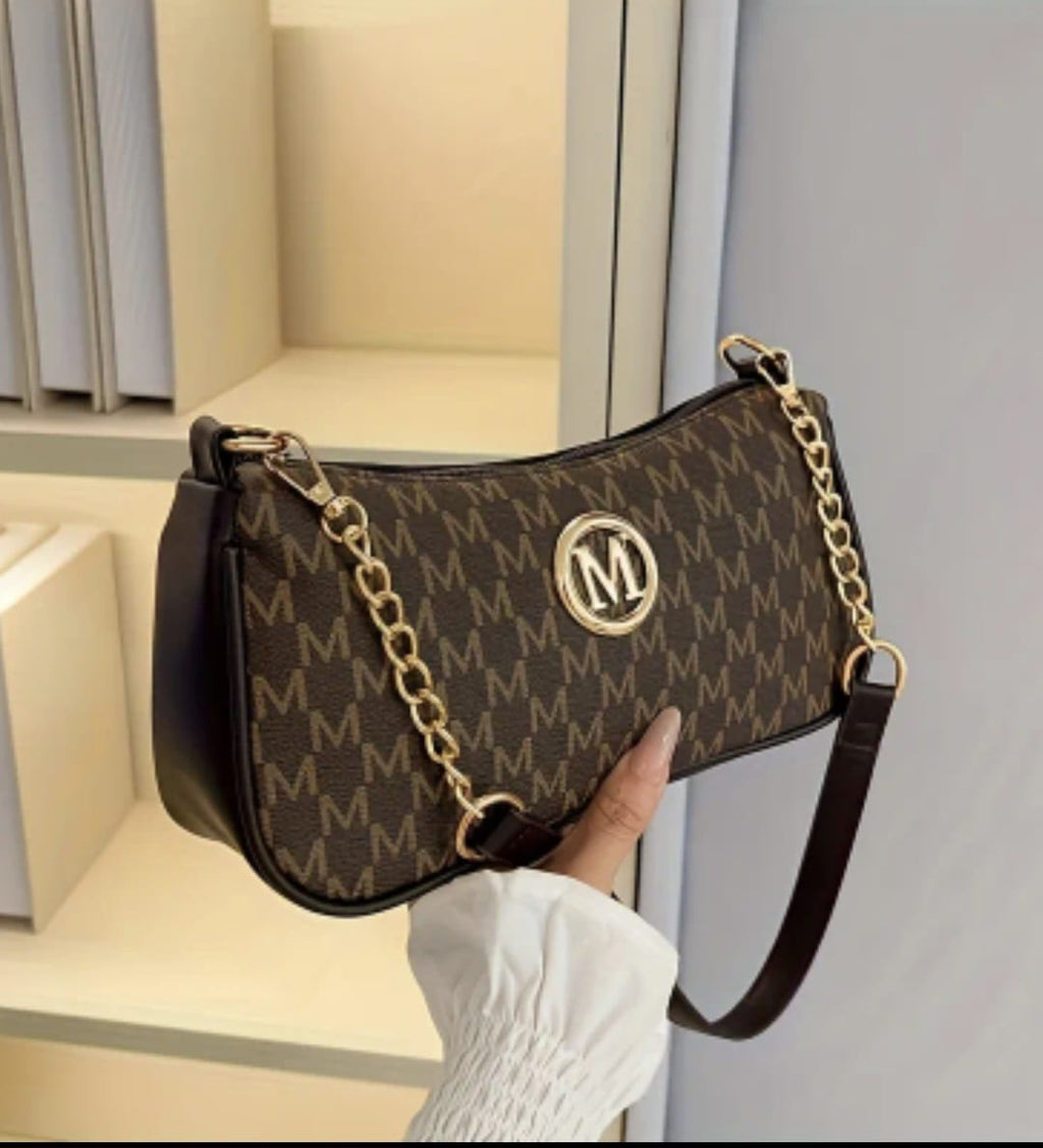 French Vintage Underarm Bag for Women