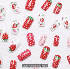 24pcs Square Press-On Nails Set
