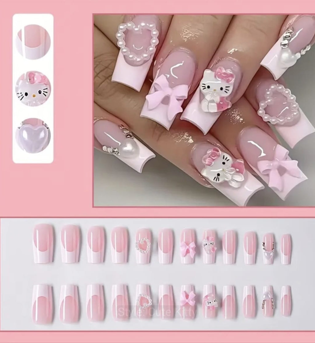 Sanrio Hello Kitty Press-On Nails