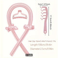 5pcs Heatless Curling Rod Headband Set