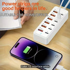 12-Port USB Fast Charging Station