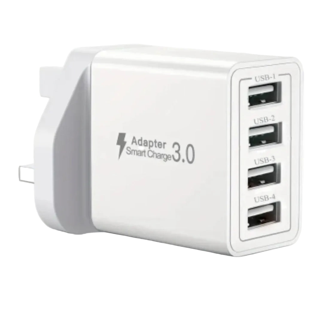 5V/2A4-Port USB Fast Wall Charger