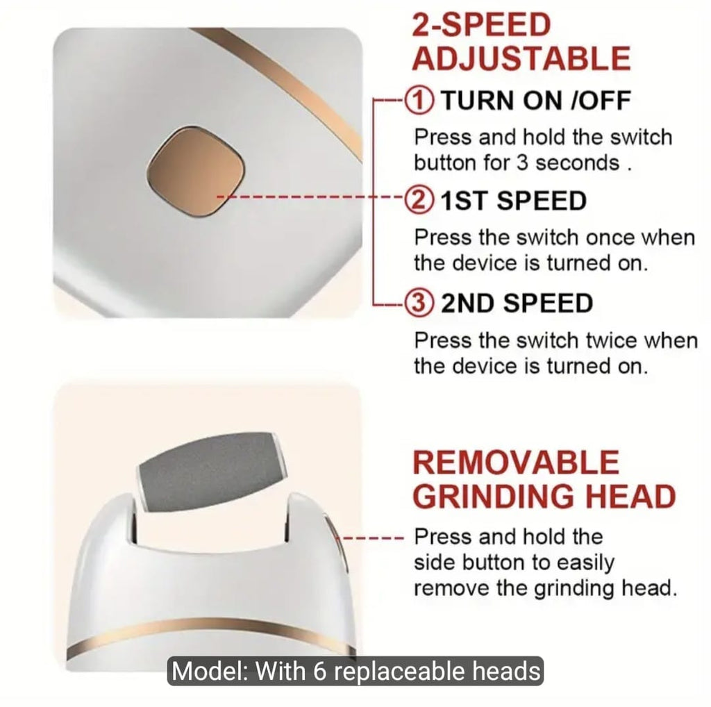 Rechargeable Electric Foot Care Machine