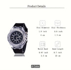 Fashionable Luminous Rhinestone Watch