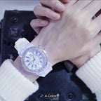 Fashionable Luminous Rhinestone Watch