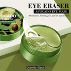 60Pcs Xioimy Avocado Collagen Eye Masks