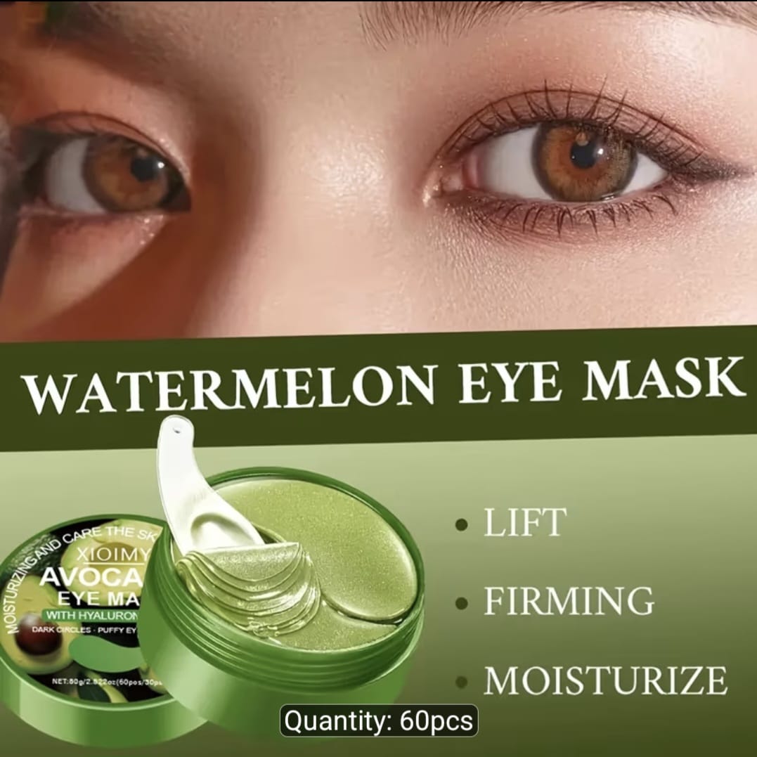 60Pcs Xioimy Avocado Collagen Eye Masks