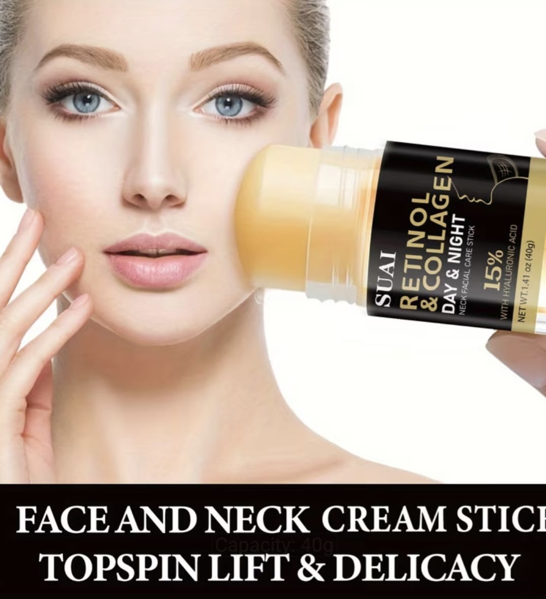 40g Retinol & Collagen Neck and Face Care Stick