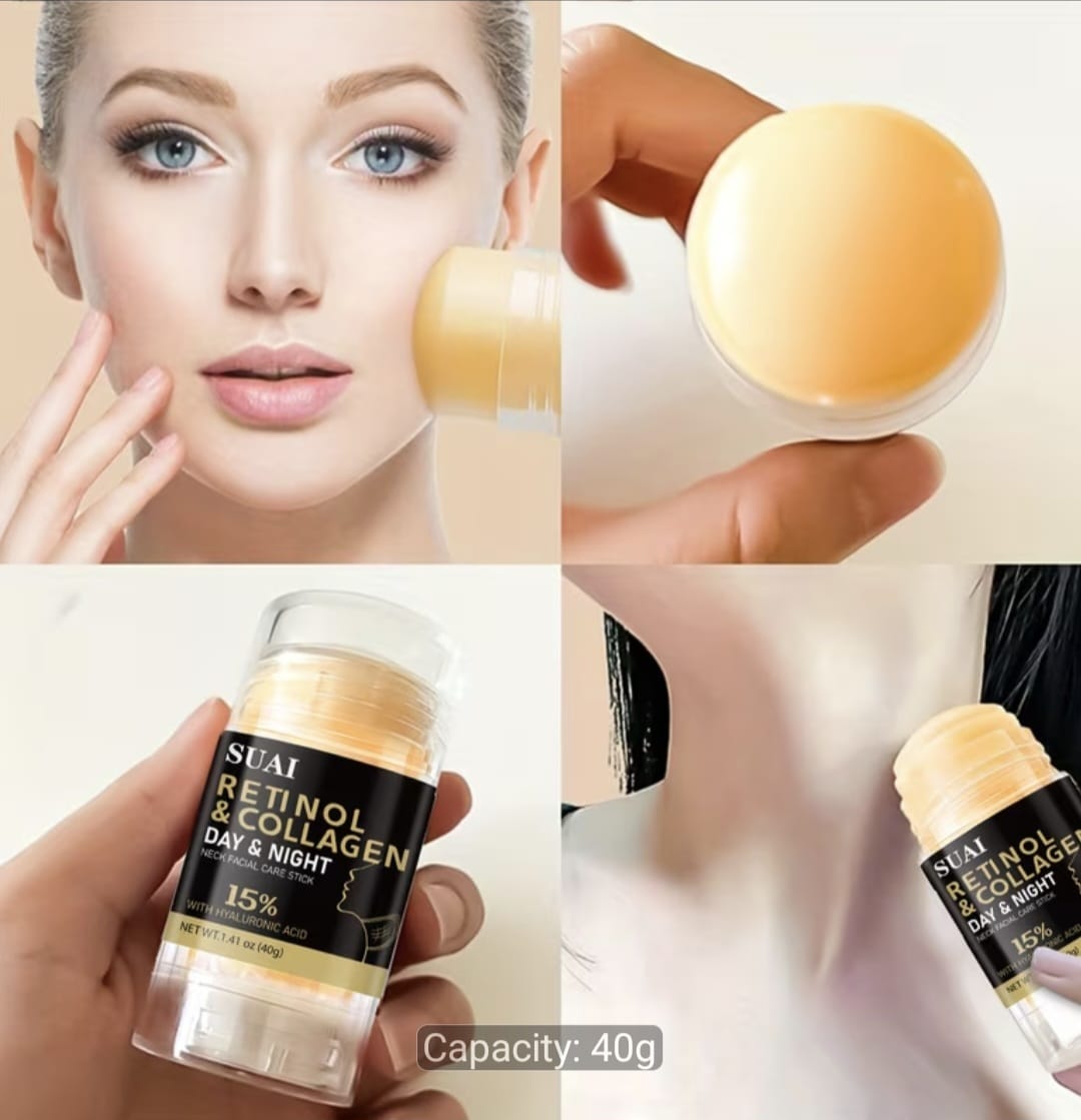 40g Retinol & Collagen Neck and Face Care Stick