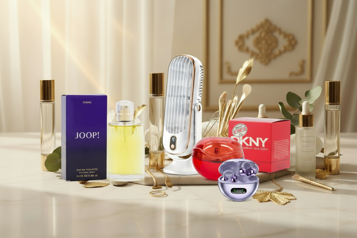 Luxury Hero Banner with All Products